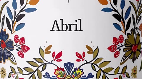 Taza personalizada con nombre Abril y diseño floral único #regalo #taza