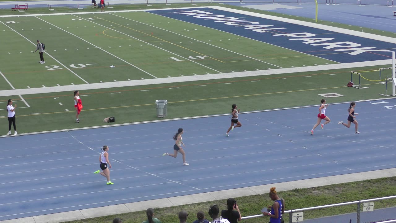 Girls 100 Meter Heat 14 High School Sam Burley Hall of Fame Invitational 2025