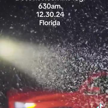 😳😳😳Does this look like fog to you here in Florida? What do you think?