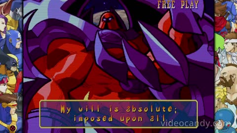 Marvel Vs. Capcom: Clash of Super Heroes, Onslaught's Dystopian Victory Lines