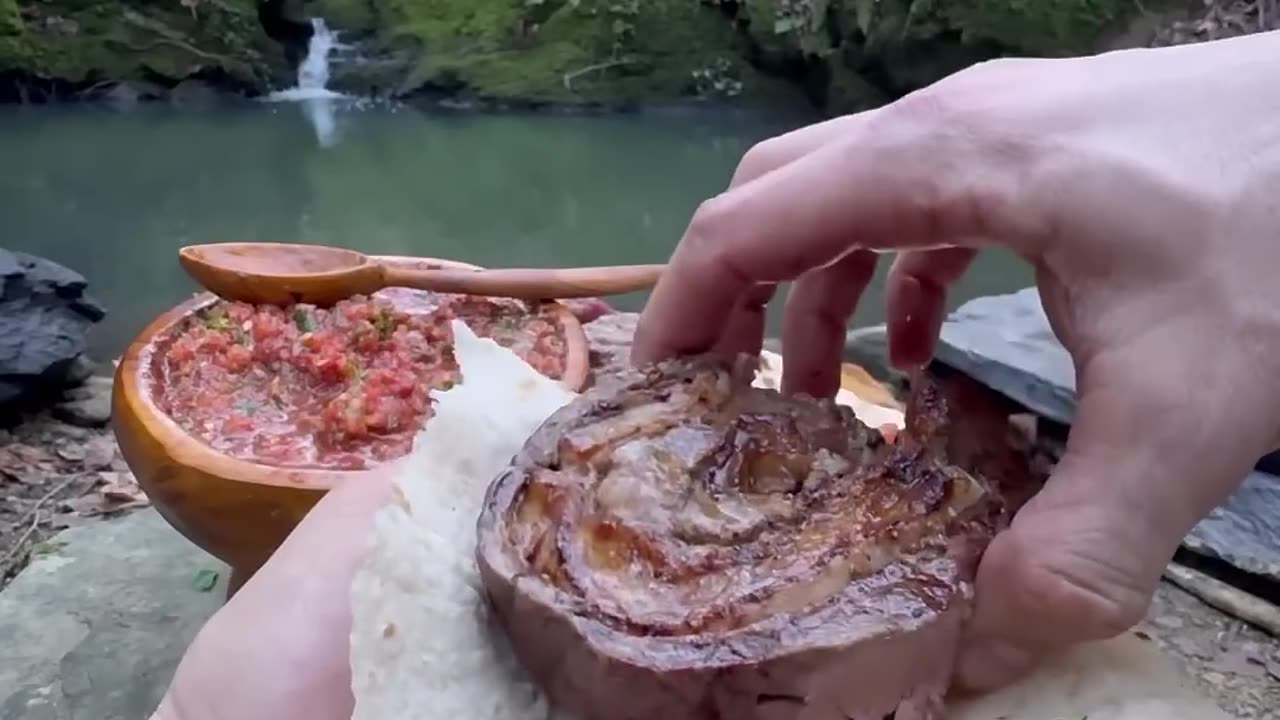 Kuzu Kuyruk Yağında Dana Bonfile Sarma 🥩 beef tenderloin wrapped in lamb tail fat