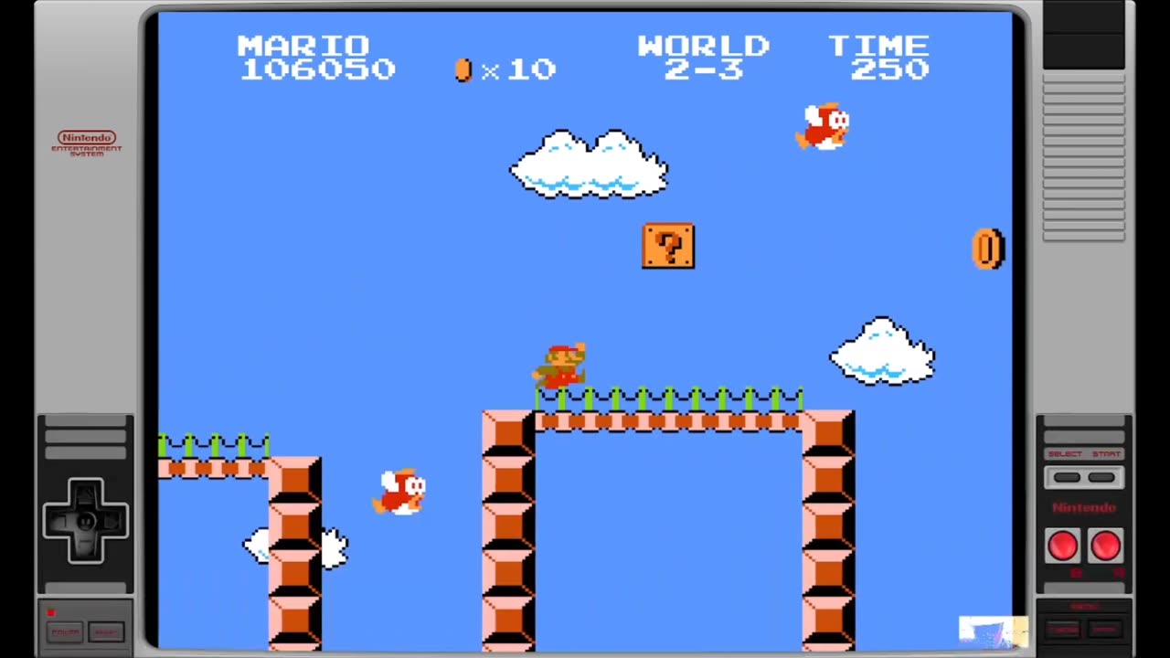 Super Mario Bros. (NES) - World 2-3