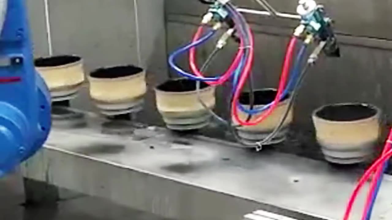 Cookware Coating Line with Pretreatment and Curing Equipment