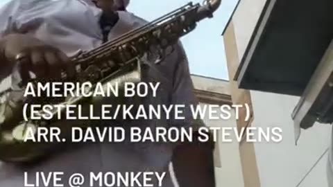 David Baron Stevens - American Boy (Live at Monkey)