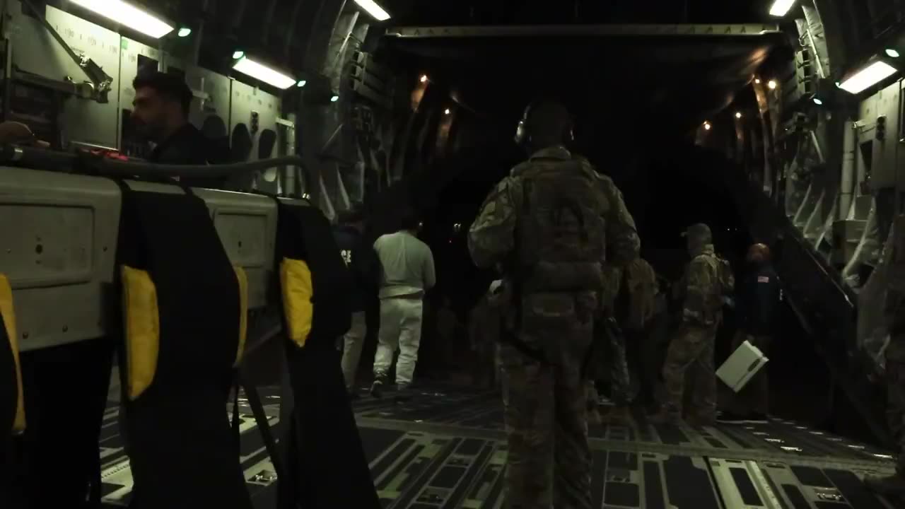 The first flight of high-threat criminal illegal aliens has arrived at GITMO