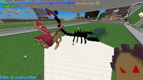 Minecraft Mob Battle Shadow scorpion vs manticore