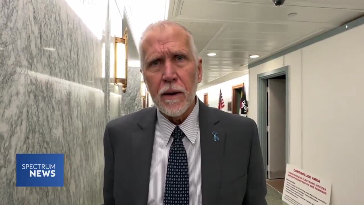 Hapless US Senator from NC, Thom Tillis, Upset Jan6ers, who were ALL ENTRAPPED by Deep State, Got Pardons