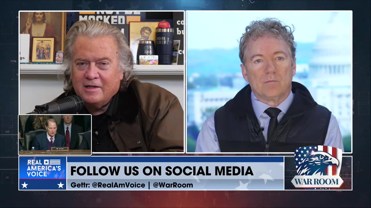 Senator Rand Paul And Steve Bannon Preview RFK Jr. Senate Judiciary Confirmation Hearing