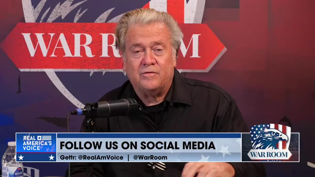 “Speaker Johnson Treats YOU Like An Idiot.” Steve Bannon On CR Financing Waste, Fraud, And Abuse