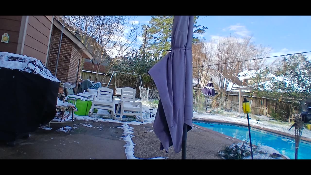 Radio controlled, cold swim, Snowball fight. Just for rumble only