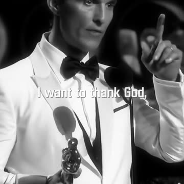 Matthew McConaughey inspiring speech