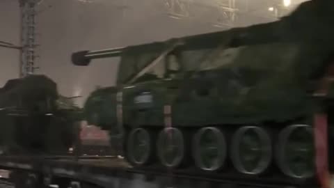 North Korean M1978 Koksan Artillery Train Spotted: Destination Unknown