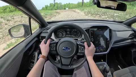 2024 Subaru Crosstrek Sport - POV Off Road Drive (Binaural Audio)