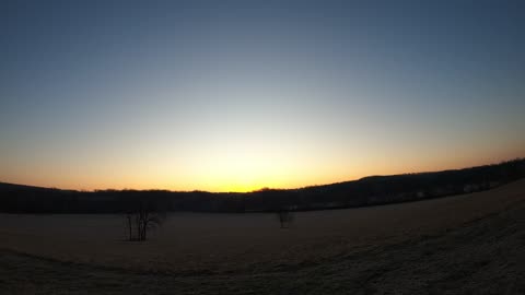 Sun ☀ Rise 3 10 25 23f/-5c