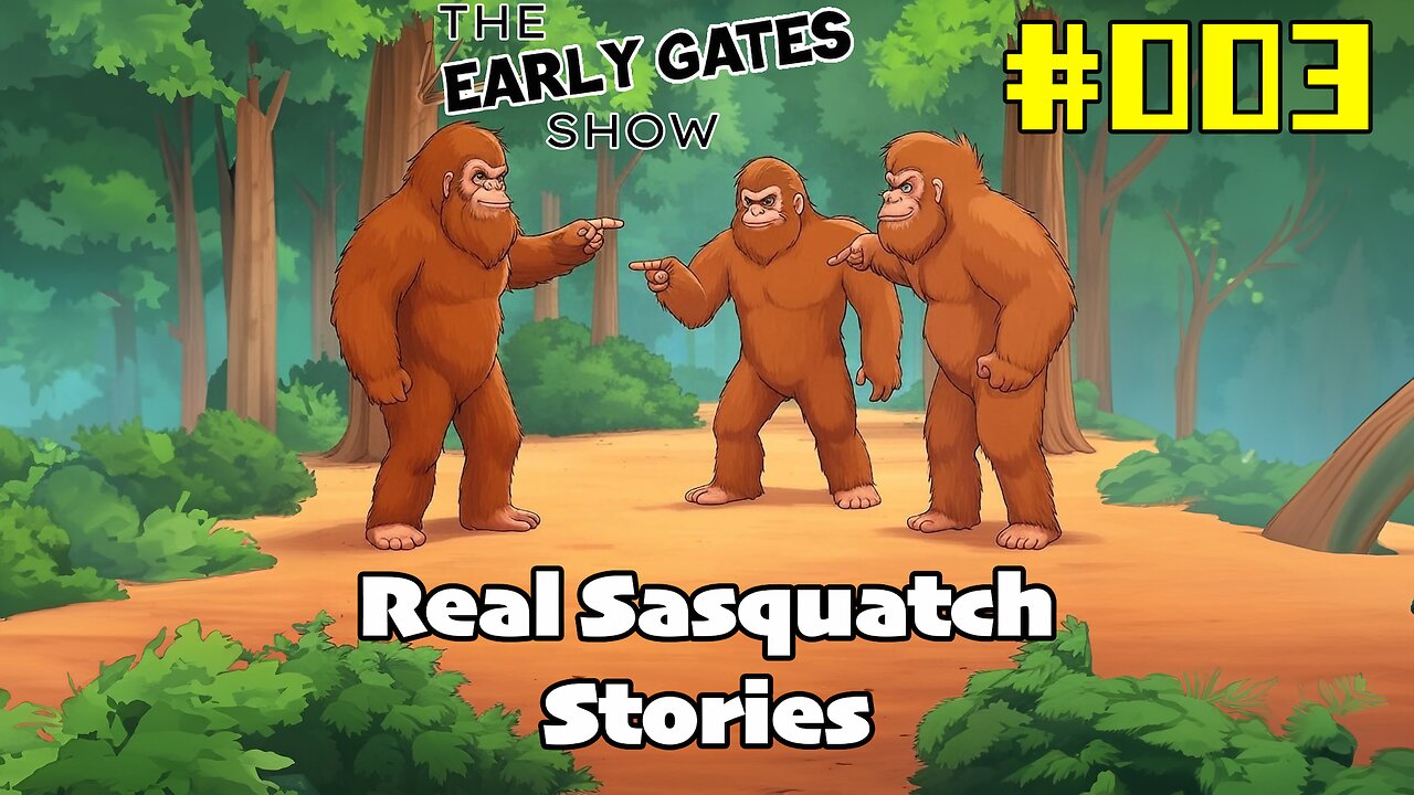 Lurking by the Lake and The Sickly Sasquatch - Real Sasquatch Stories | The Early Gates Show #003