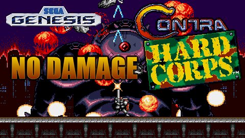 Contra: Hard Corps (Sega Genesis) Longplay - No Damage