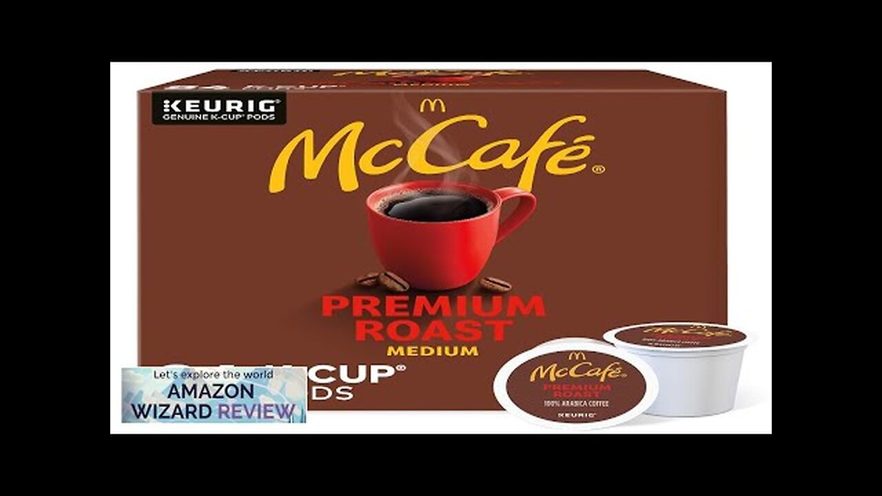 McCafe Premium Roast Single-Serve Keurig K-Cup Pods Medium Roast Coffee Pods Pods Review