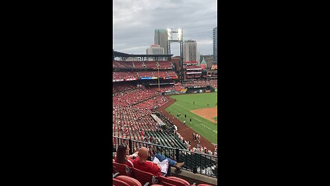 Busch stadium, St Louis Cardinals pre game