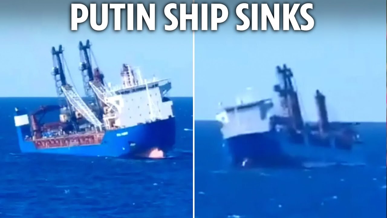 Secret Russian ship Ursa Major sinks off Spain after mystery explosion 'during mission to Syria'