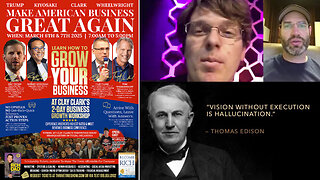 Don't Be SMART & BROKE | “Vision Without Execution Is Hallucination.” - Thomas Edison + Celebrating ModScenes.com, Peak Medical & GrillBlazer.com + Join Trump & Kiyosaki At Clay Clark's March 6-7 Business Conference!