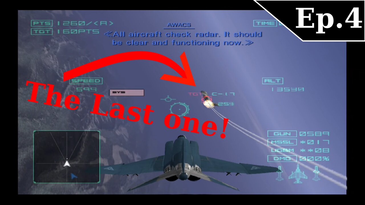 Ace Combat 4: Shattered Skies E4 ECM: is it really that big a deal?