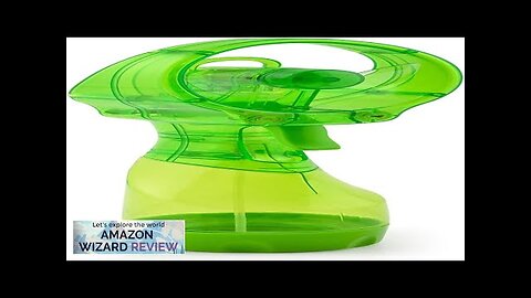 O2COOL Deluxe Handheld Battery Powered Water Misting Fan (Green) Review