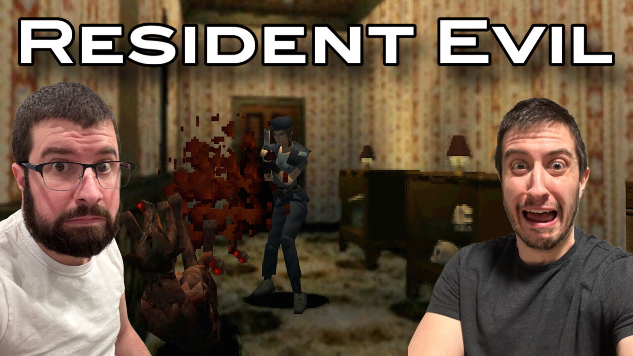 Goose Introduces Harvie to Resident Evil