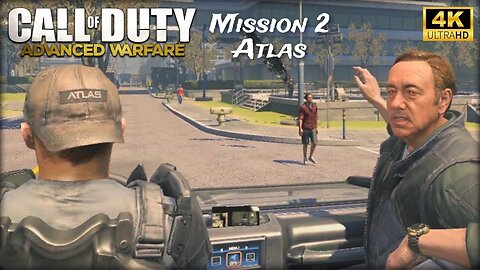 COD Advanced Warfare Walkthrough Gameplay Part 2 Atlas Campaign Mission 2 Ultra Settings[4K UHD]