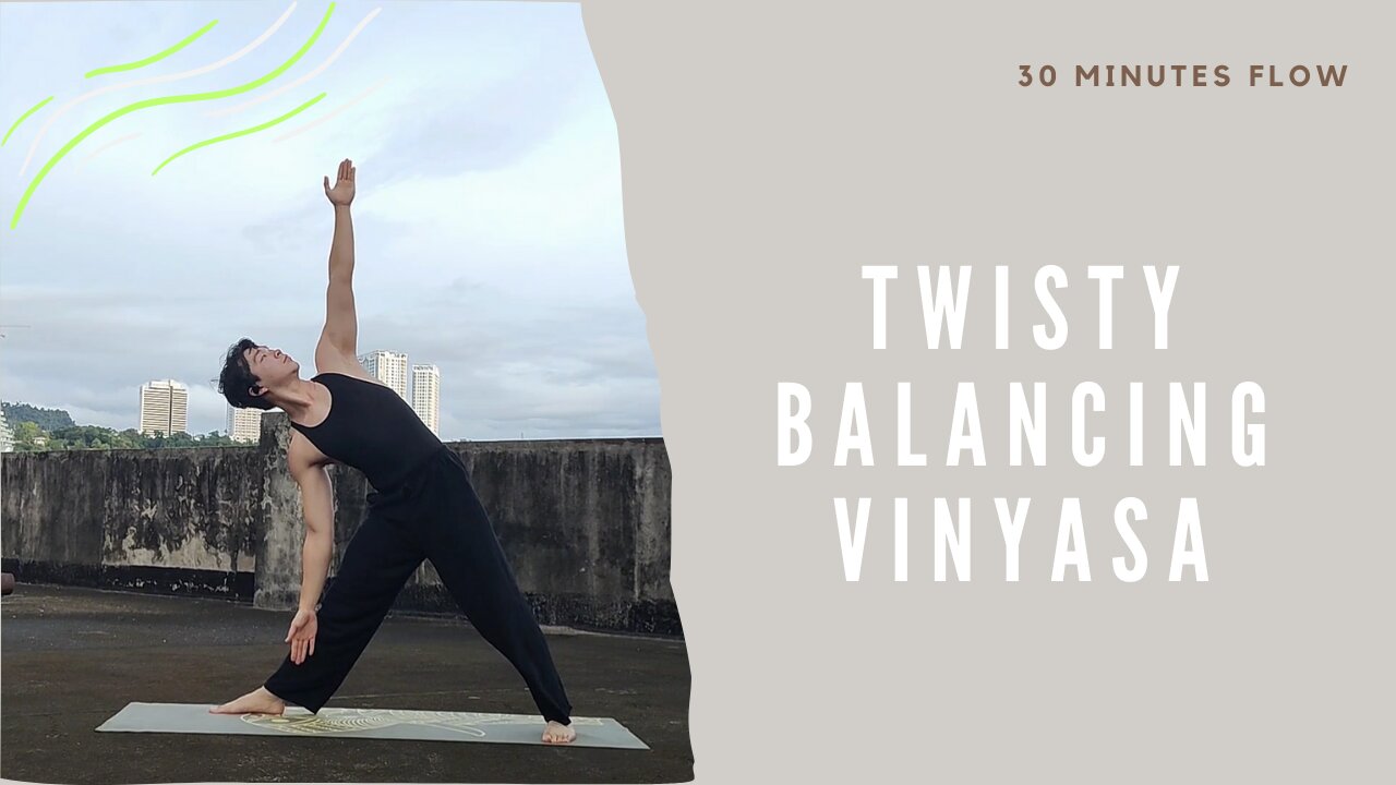 Something about 30-Min. Energizing Twisty Vinyasa | Full Body Flow