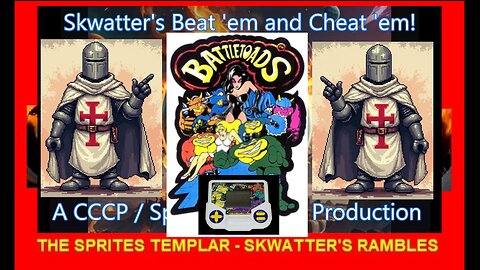 BATTLETOADS - ARCADE+TIGER - SKWATTER'S RAMBLE-PLAY AND POP A SKWATT