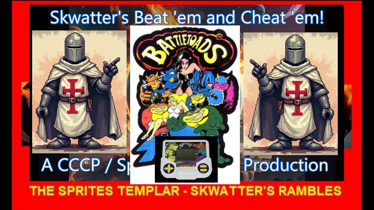 BATTLETOADS - ARCADE+TIGER - SKWATTER'S RAMBLE-PLAY AND POP A SKWATT