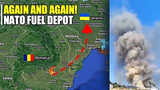 NATO fuel depot in Romania set on fire by unknown persons