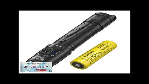 NITECORE MH12 PRO 3300lm 505m 21700 USB-C Rechargeable Flashlight Outdoor Strong Light Review