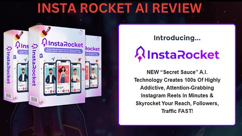 Insta Rocket AI Review ✍️ 30% OFF Coupon + 6 OTOs Links