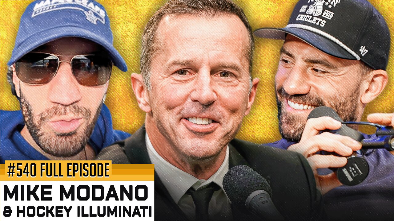 LEGEND Mike Modano & Leafs SUPER FAN Hockey Illuminati Join the Show - Episode 540