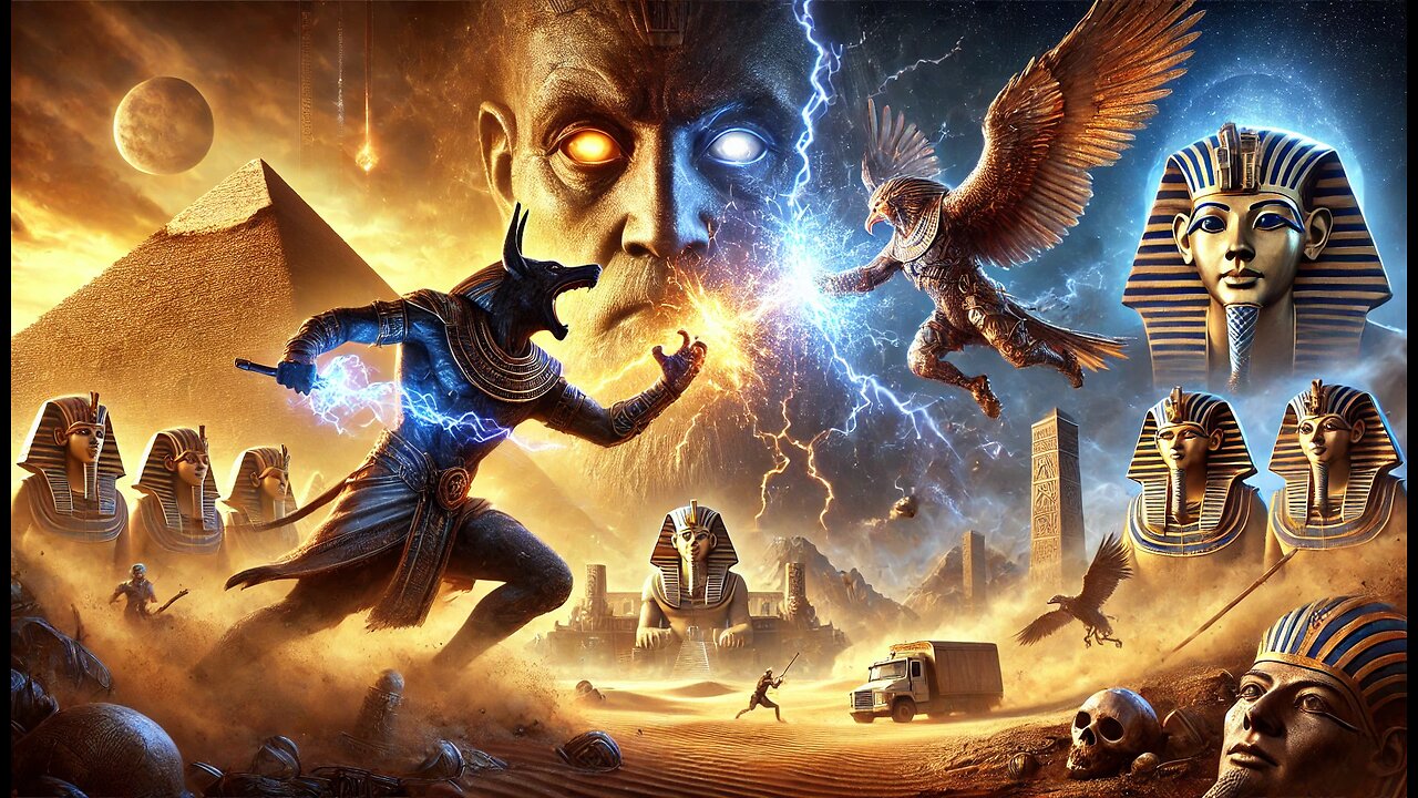 ancient egypt, God fight
