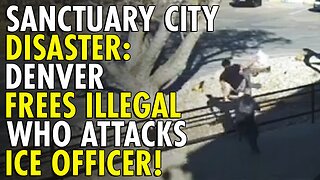 Illegal Gang Member Assaults ICE Officer After Being Freed to the ‘Streets’ by Sanctuary City Denver