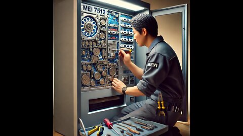 MEI 7512 Coin Mech how to Park and Retrain #fyp #explore #diy #how #vendingmachine #coinmech