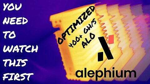 NEW! Iceriver AL0 Alephium ASIC SETUP & OPTIMIZATION GUIDE! (ALPH mining = profitable)