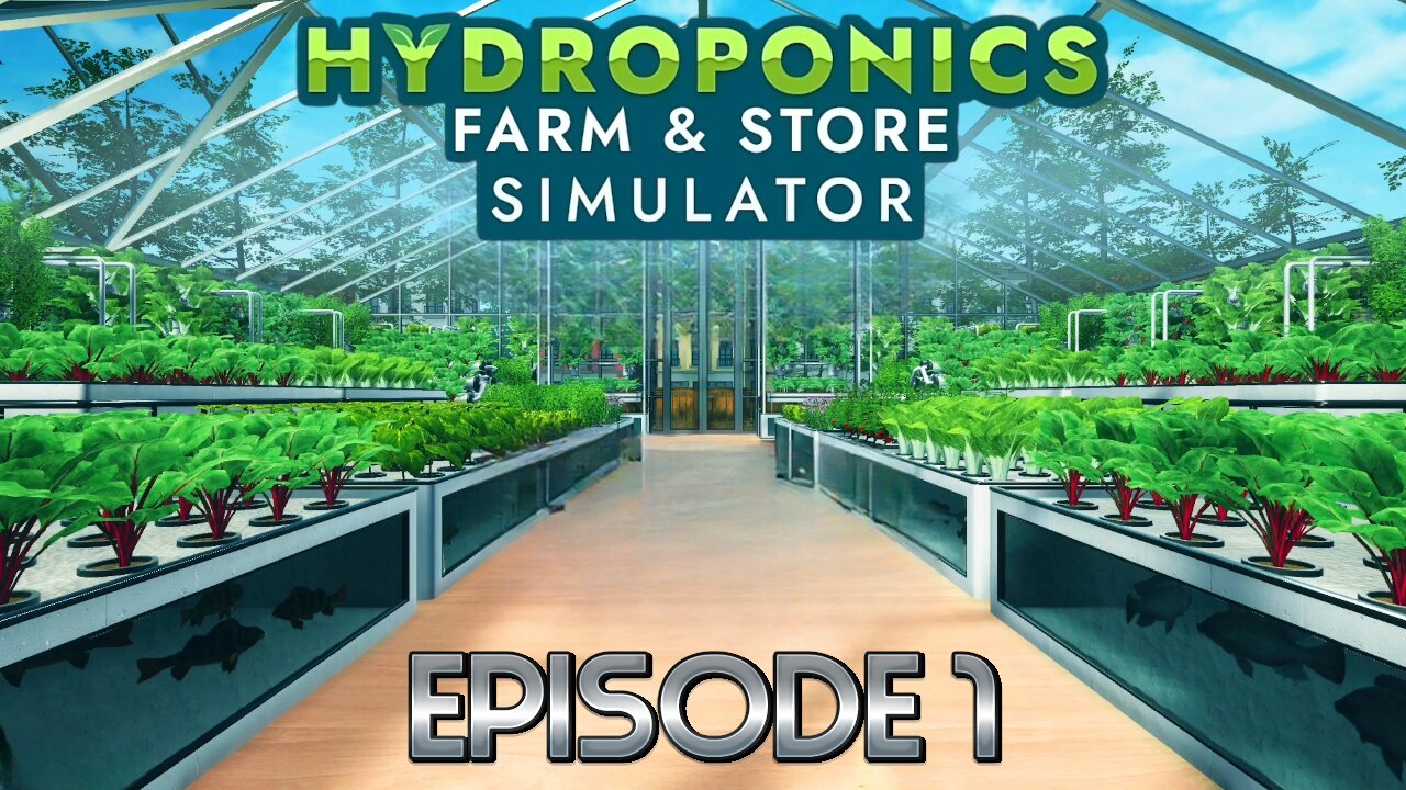 We Have $500, Some Veggies & Some Fish, Can We Make It? | Hydroponics Farm & Store Simulator - Ep.1