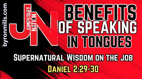 Speaking In TONGUES: Supernatural WISDOM On Your Job - Daniel 2:29-30