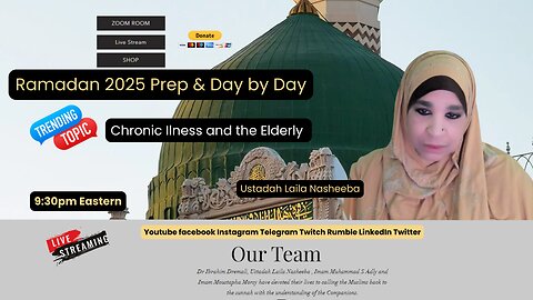 RAMADAN PREP - CHRONIC ILLNESS AND ELDERLY FAST