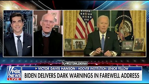 NEW: Victor David Hanson tears Biden and his “oligarchy” warning to Shreds