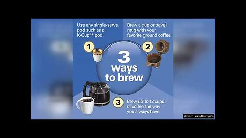 Hamilton Beach FlexBrew Trio 2-Way Coffee Maker, Compatible with K-Cup Pods Review