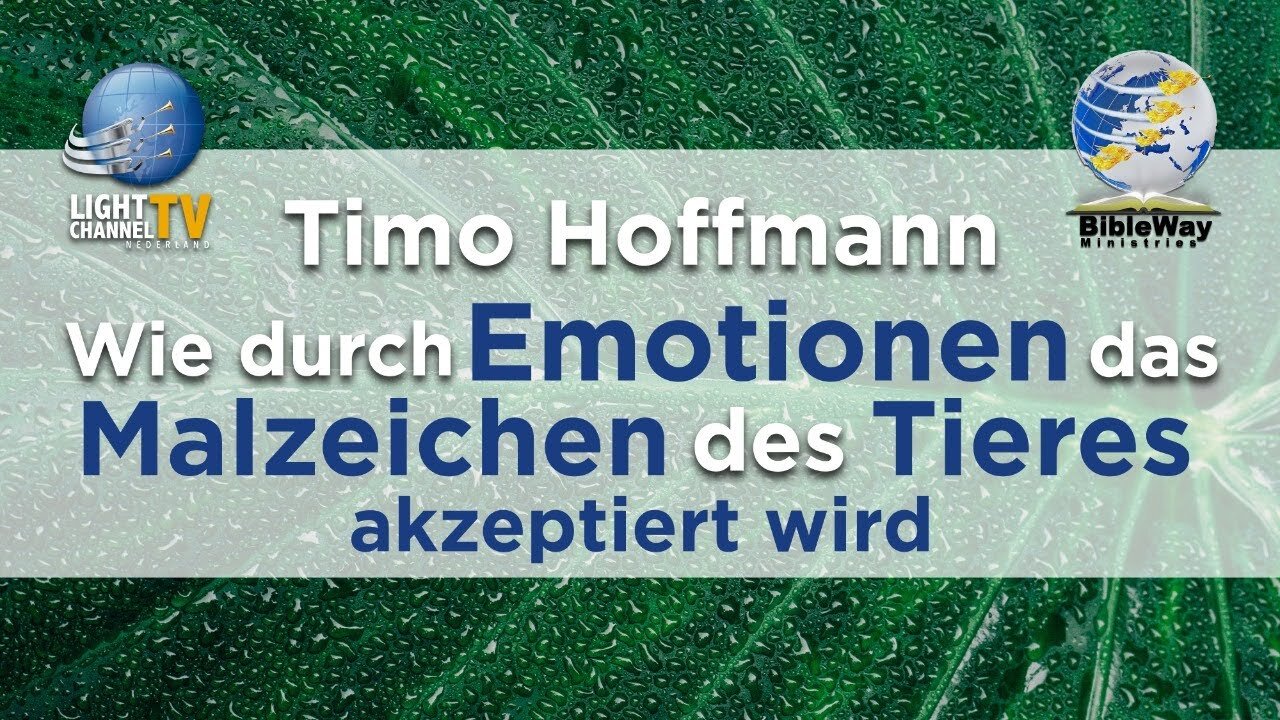 Wie durch Emotionen das Malzeichen des Tieres akzeptiert wird - Timo Hoffmann