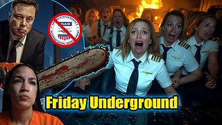 Friday Underground! Elon Chainsaws USAID! AOC Could Face Prison?! All Female Staff!