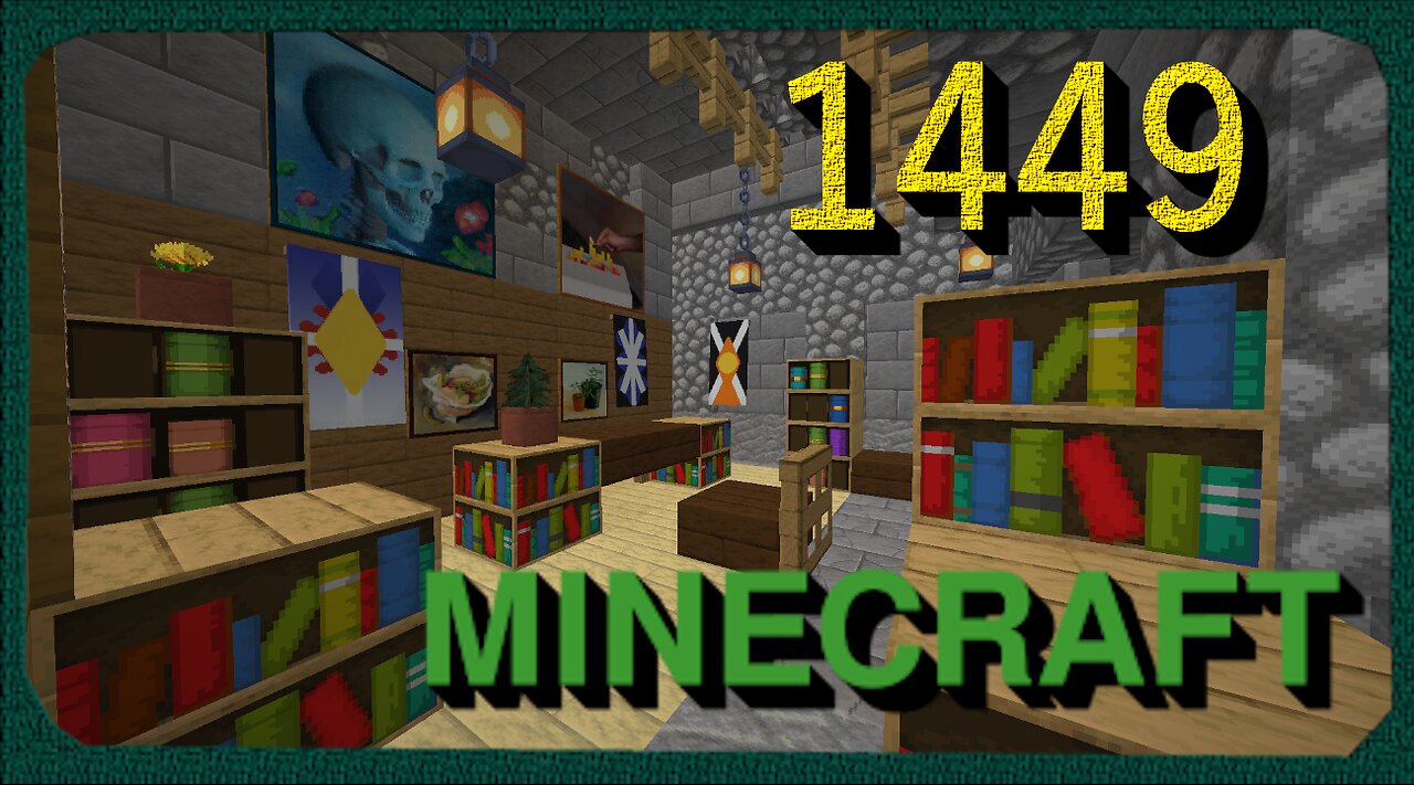 Lets Play Minecraft Episode – 1449 Second storey study