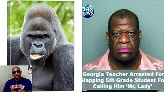 Teacher Called Mr Lady aka (Gorilla) Slaps Student