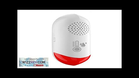 Tuya Smart WiFi Temperature Humidity Sensor 80dB Sound Light Alarm 180 Days Review