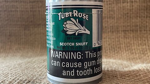 Tube Rose Nasal Snuff Review